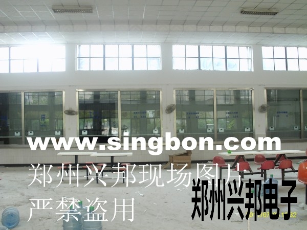 IC卡食堂售飯機在湖北省孝感市綜合高級中學食堂安裝現場